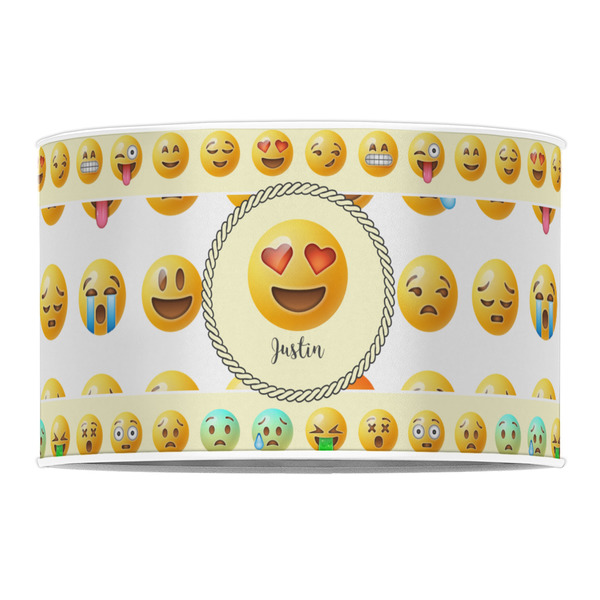 Emojis 12" Drum Lampshade - FRONT (Poly Film)
