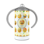 Emojis 12 oz Stainless Steel Sippy Cup (Personalized)