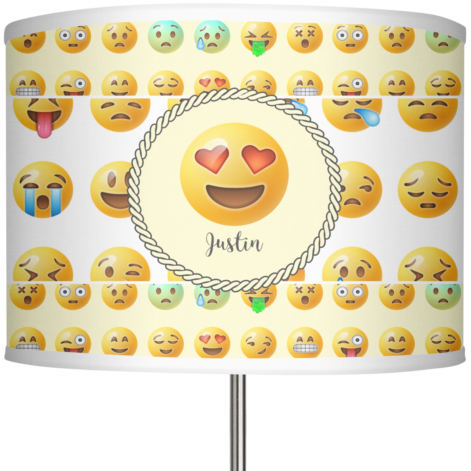 Emojis 13" Drum Lamp Shade (Personalized) YouCustomizeIt