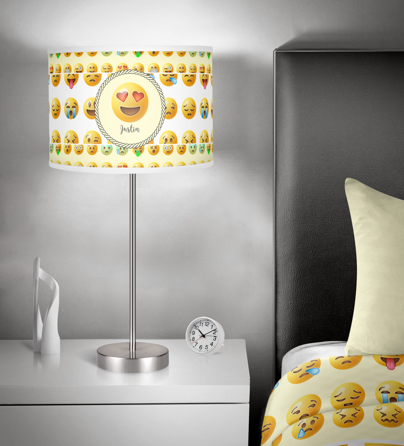 Emojis 13" Drum Lamp Shade (Personalized) YouCustomizeIt
