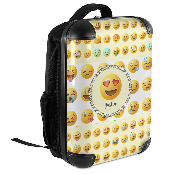 Emojis 18" Hard Shell Backpacks - ANGLED VIEW
