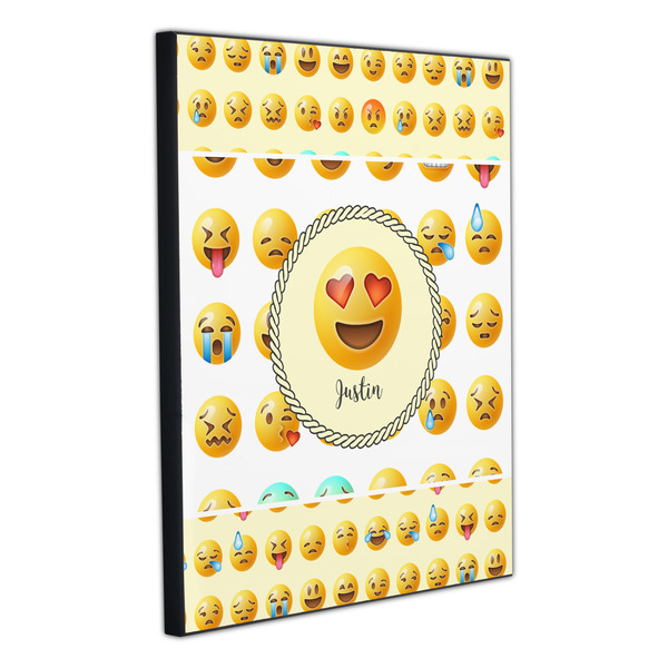 Emojis 20x24 Wood Print - Angle View