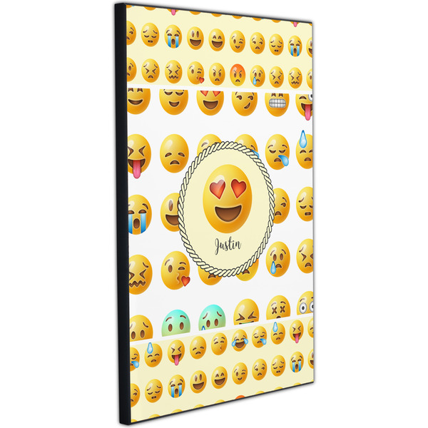 Emojis 20x30 Wood Print - Angle View