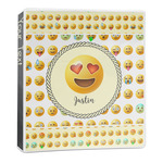 Emojis 3-Ring Binder - 1 inch (Personalized)