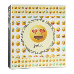 Emojis 3-Ring Binder (Personalized)