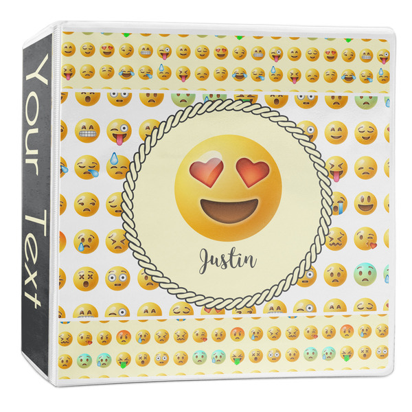 Custom Emojis 3-Ring Binder - 2 inch (Personalized)