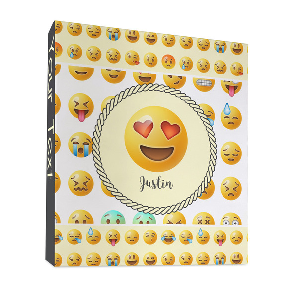 Emojis 3 Ring Binders - Full Wrap - 1" - FRONT