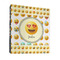 Emojis 3 Ring Binder - Full Wrap - 1" (Personalized)