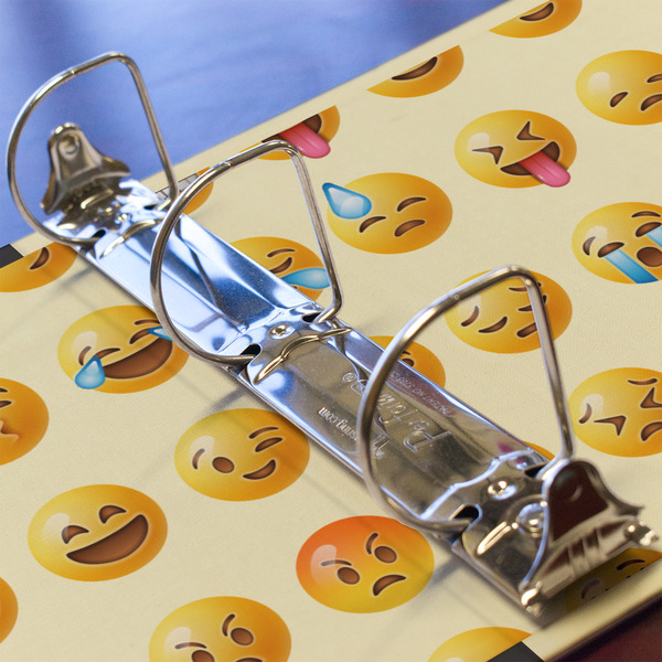 Emojis 3 Ring Binders - Full Wrap - 2" - DETAIL