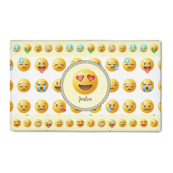 Custom Emojis 3' x 5' Indoor Area Rug (Personalized)