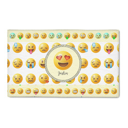 Emojis 3' x 5' Patio Rug (Personalized)