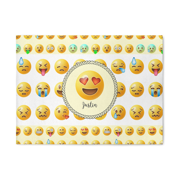 Custom Emojis 5' x 7' Indoor Area Rug (Personalized)