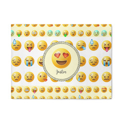 Emojis 5' x 7' Patio Rug (Personalized)