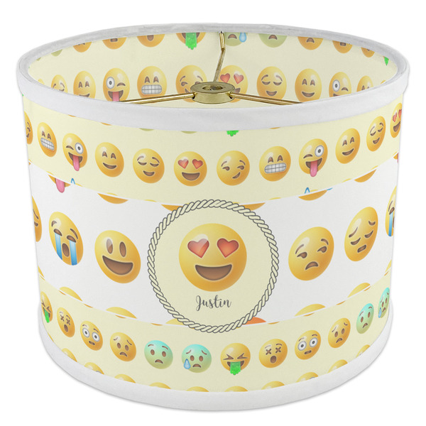 Emojis 8" Drum Lampshade - ANGLE Poly-Film