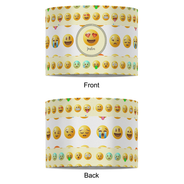 Emojis 8" Drum Lampshade - APPROVAL (Fabric)