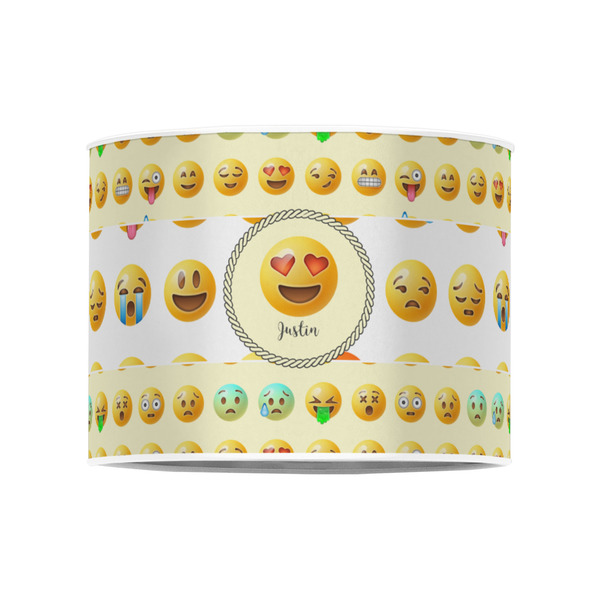 Emojis 8" Drum Lampshade - FRONT (Poly Film)