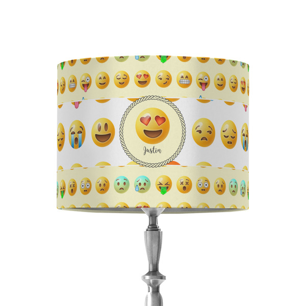 Custom Emojis 8" Drum Lamp Shade - Fabric (Personalized)