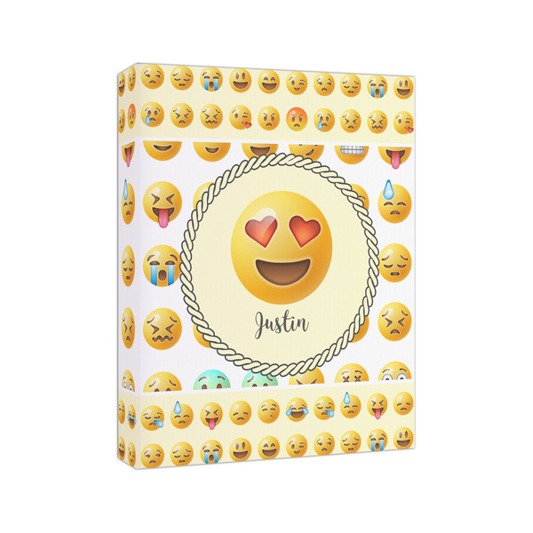 Emojis 8x10 - Canvas Print - Angled View