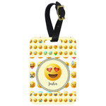 Emojis Metal Luggage Tag w/ Name or Text