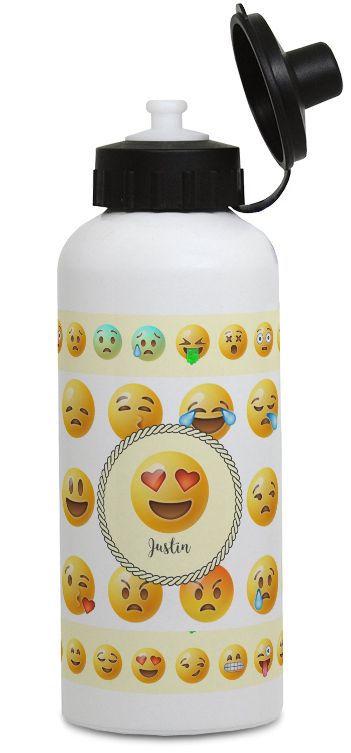 Emojis Water Bottles Aluminum (Personalized) YouCustomizeIt