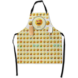 Emojis Apron With Pockets w/ Name or Text