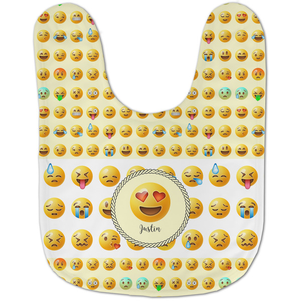 Emojis Baby Bib - AFT flat