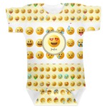 Emojis Baby Bodysuit 3-6 (Personalized)