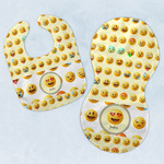 Emojis Baby Bib & Burp Set w/ Name or Text
