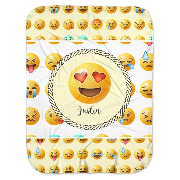 Custom Emojis Baby Swaddling Blanket (Personalized)