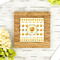 Emojis Bamboo Trivet with 6" Tile - LIFESTYLE