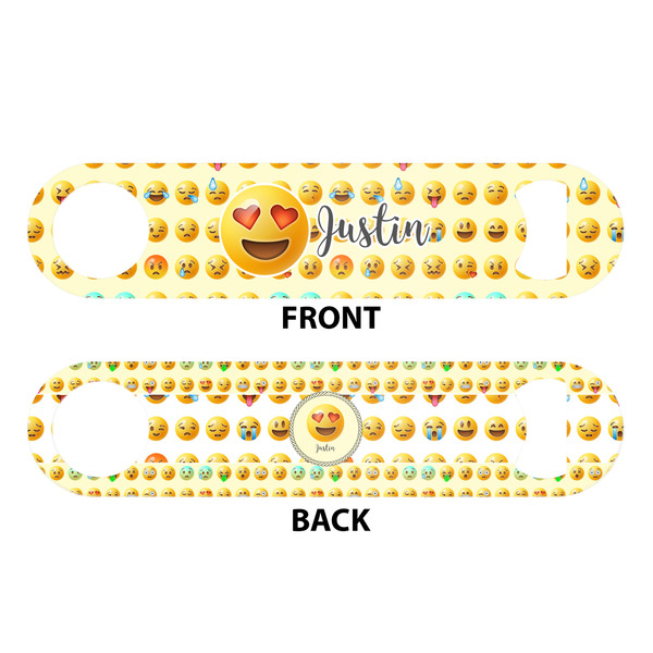 Emojis Bar Bottle Opener - White - Approval