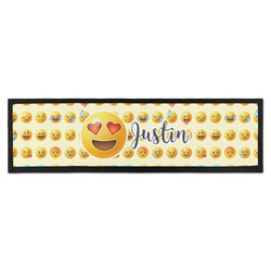 Emojis Bar Mat - Large (Personalized)