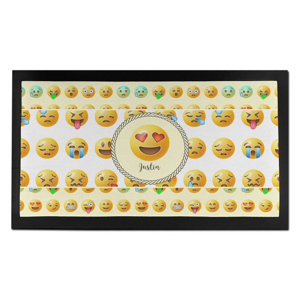 Custom Emojis Bar Mat - Small (Personalized)