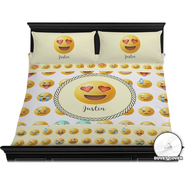 Emojis Bedding Set (King) - Duvet