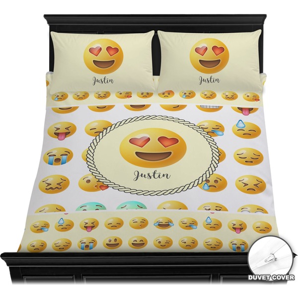 Emojis Bedding Set (Queen) - Duvet
