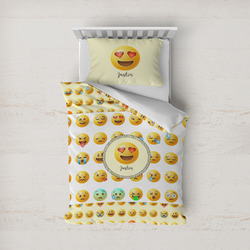 Emojis Duvet Cover Set - Twin (Personalized)