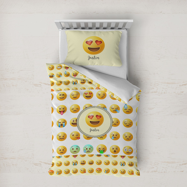 Custom Emojis Duvet Cover Set - Twin XL (Personalized)