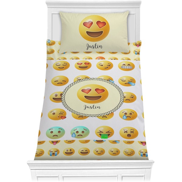 Custom Emojis Comforter Set - Twin XL (Personalized)