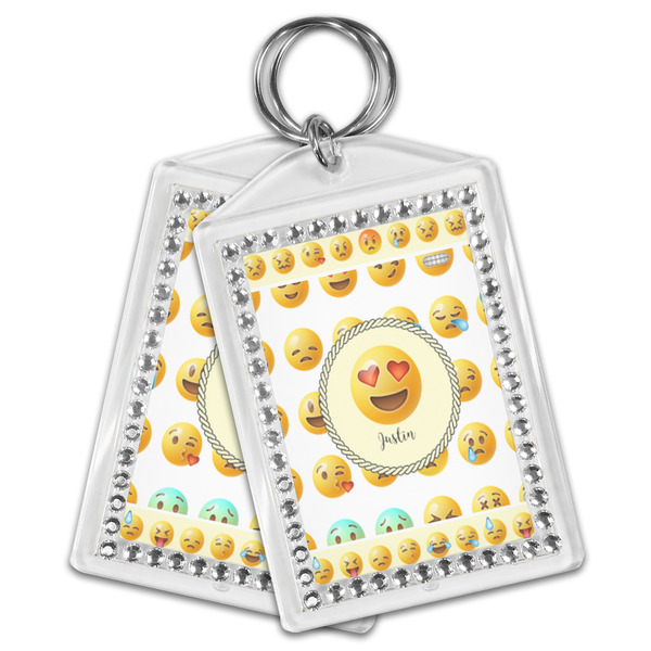 Emojis Bling Keychain - MAIN