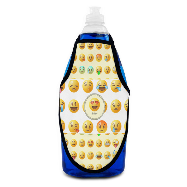 Emojis Bottle Apron - Soap - FRONT