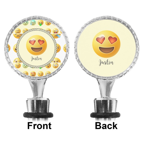 Emojis Bottle Stopper - Front and Back