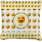 Emojis Burlap Pillow 24"