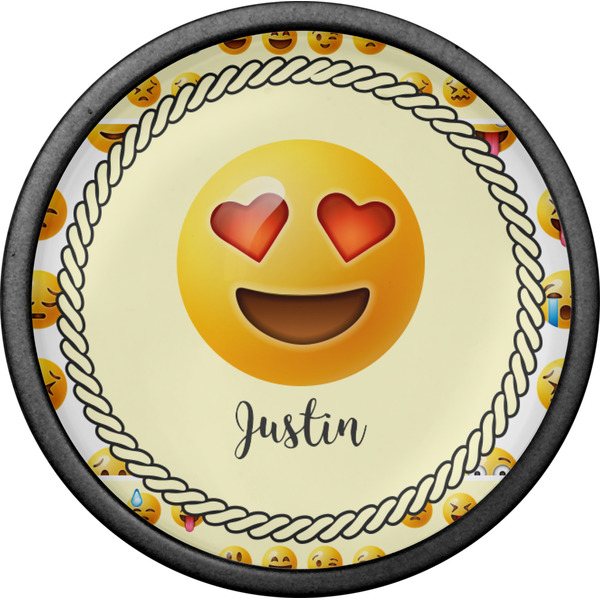 Emojis Cabinet Knob - Black - Front