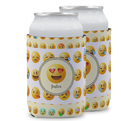 Emojis Can Cooler (12 oz) w/ Name or Text