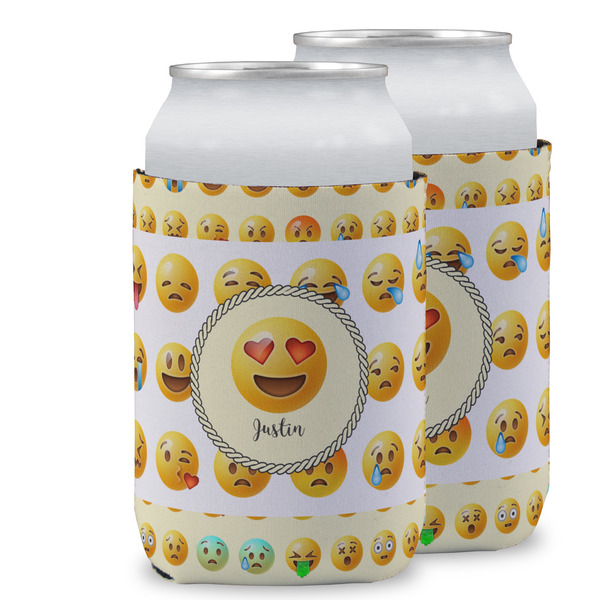 Custom Emojis Can Cooler (12 oz) w/ Name or Text