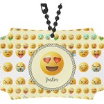 Emojis Rear View Mirror Ornament (Personalized)