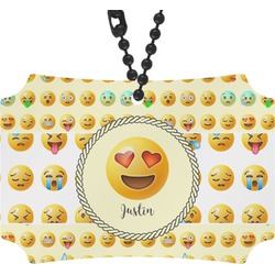 Emojis Rear View Mirror Ornament (Personalized)