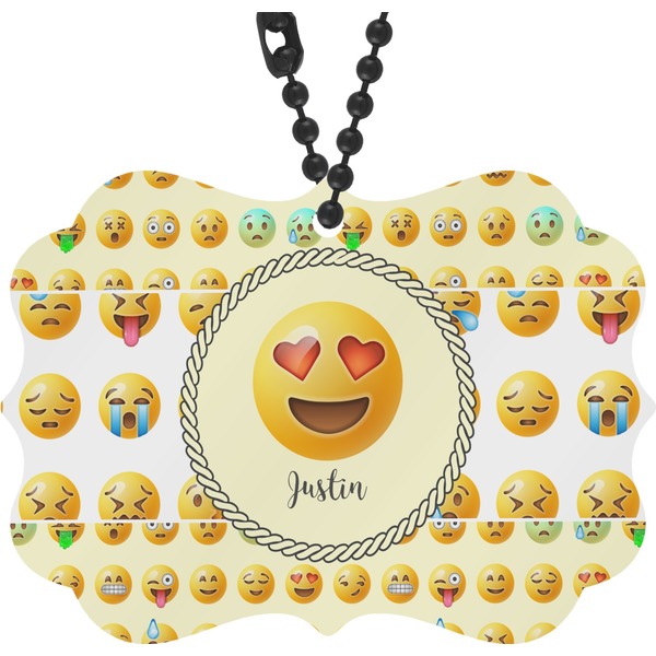 Custom Emojis Rear View Mirror Charm (Personalized)
