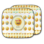 Emojis Car Sun Shade - Two Piece (Personalized)