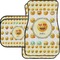 Emojis Car Floor Mats Set - 2 Front & 2 Back (Personalized)